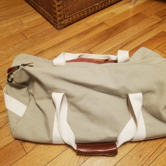 Grayers Canvas Duffel Bag Frost Gray - Picture 3 of 5